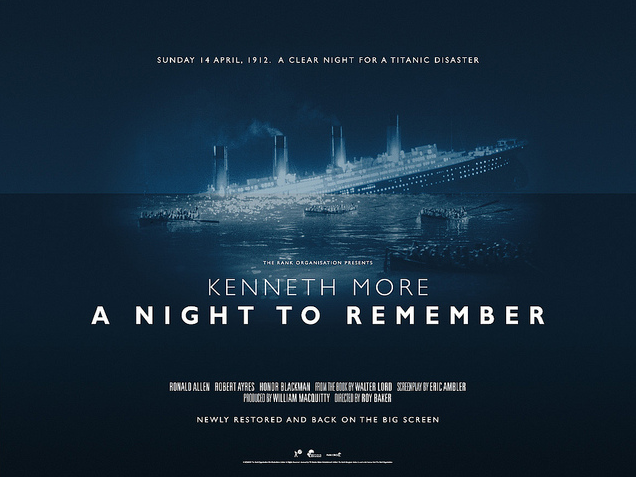 A Night To Remember - New Poster Artwork | Park Circus